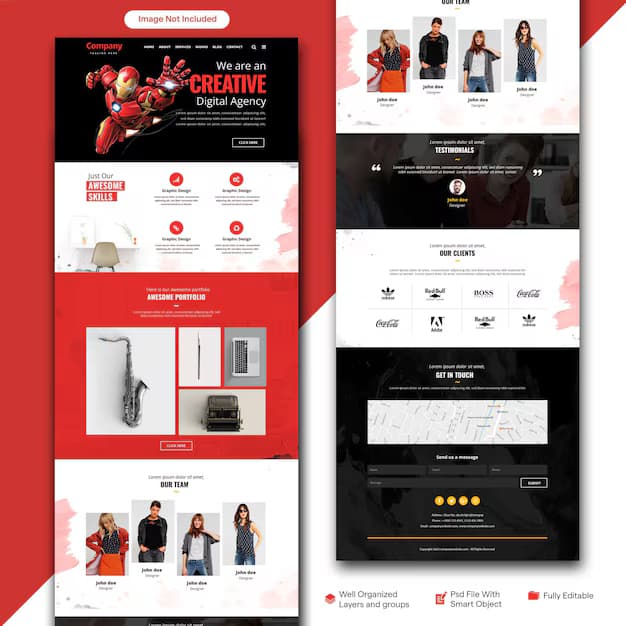Portfolio Website for Creative Agency
