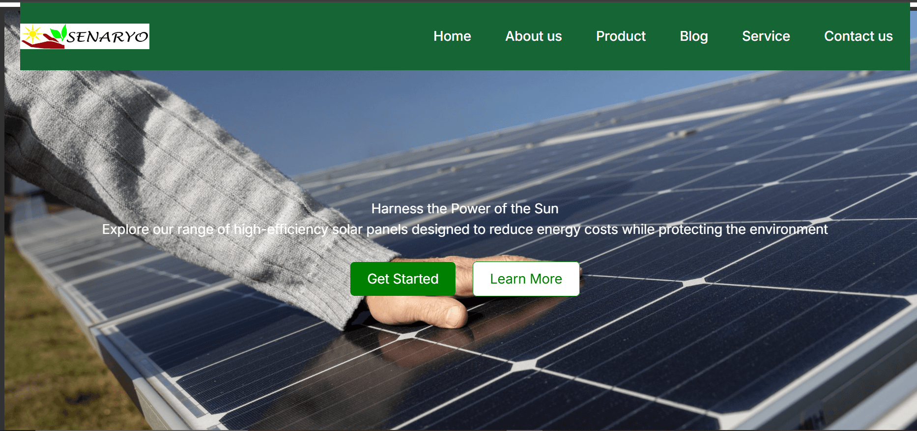 Advanced Website for Senaryo Trading PLc